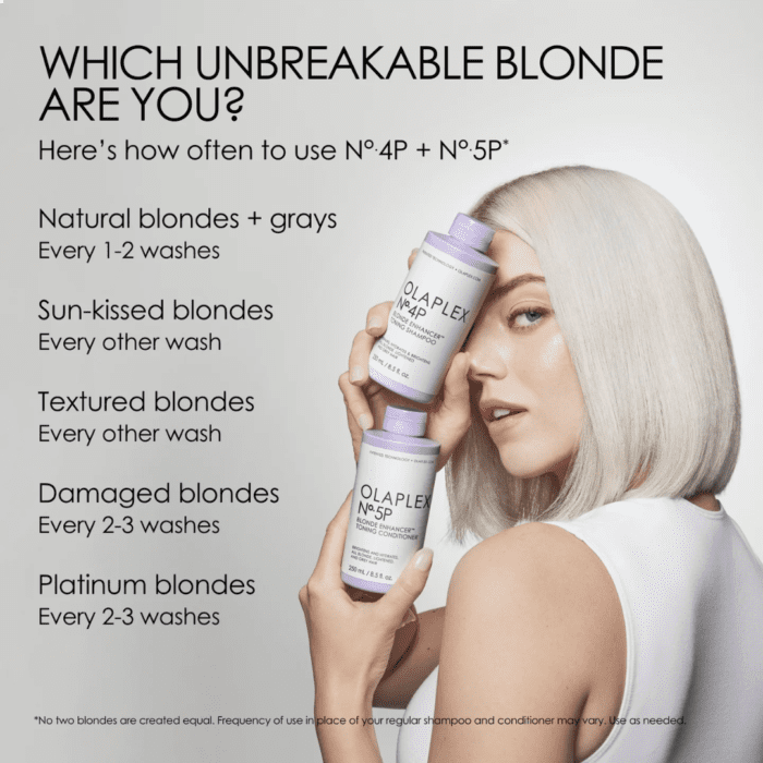 Olaplex No.5P Blonde Enhancer Toning Conditioner 250ml - Image 3